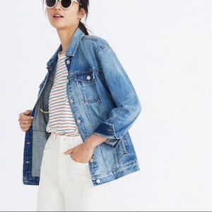Madewell The Oversized Jean Jacket